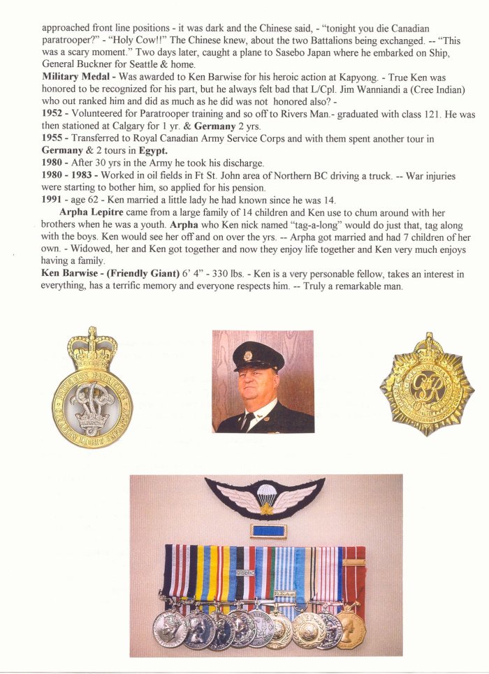 History of Kenneth Barwise (page 3 of 3)